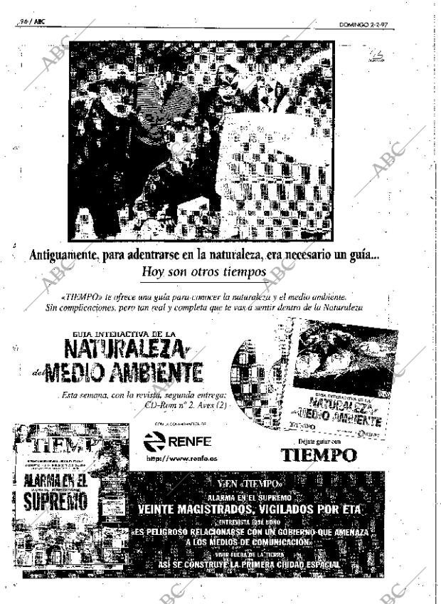 ABC MADRID 02-02-1997 página 94