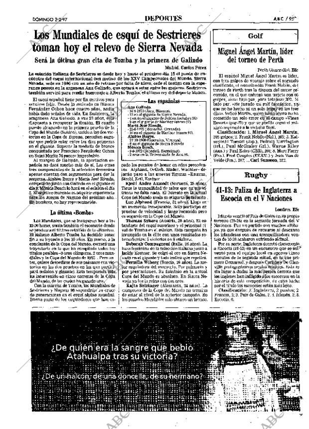 ABC MADRID 02-02-1997 página 95