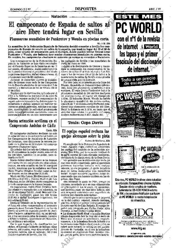 ABC SEVILLA 02-02-1997 página 99