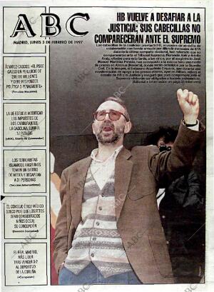 ABC MADRID 03-02-1997 página 1