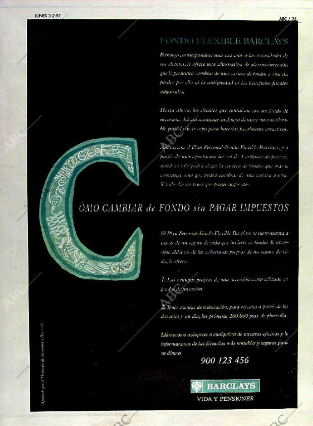 ABC MADRID 03-02-1997 página 35