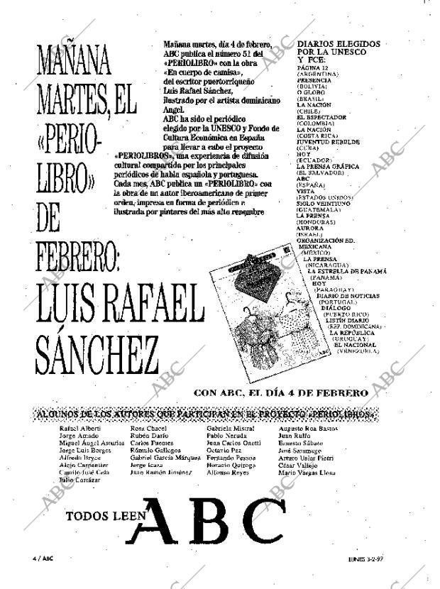 ABC MADRID 03-02-1997 página 4