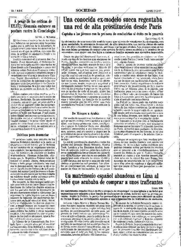ABC MADRID 03-02-1997 página 56