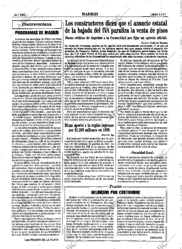 ABC MADRID 03-02-1997 página 64