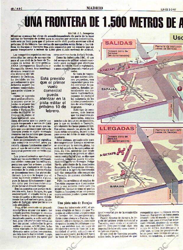 ABC MADRID 03-02-1997 página 68