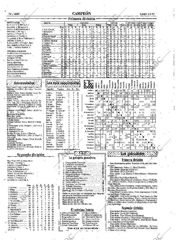 ABC MADRID 03-02-1997 página 74