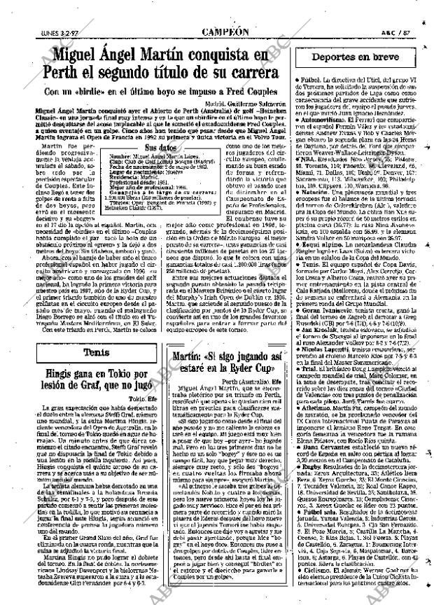 ABC MADRID 03-02-1997 página 87