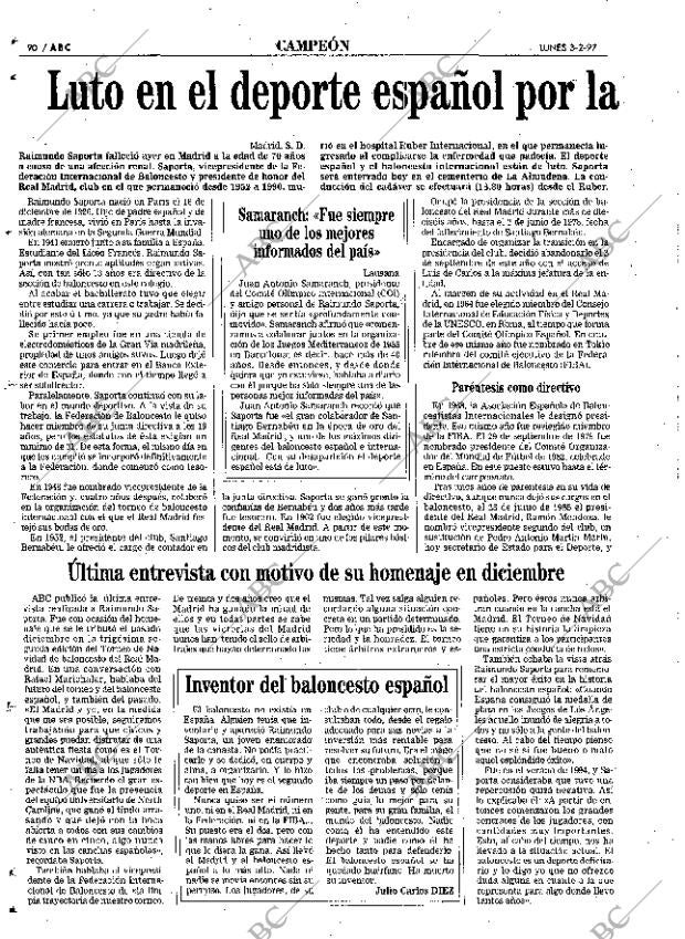 ABC MADRID 03-02-1997 página 90
