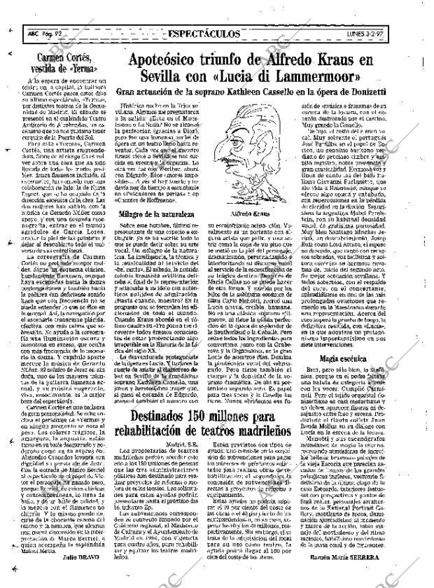 ABC MADRID 03-02-1997 página 92