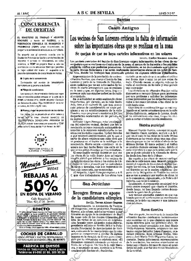 ABC SEVILLA 03-02-1997 página 48