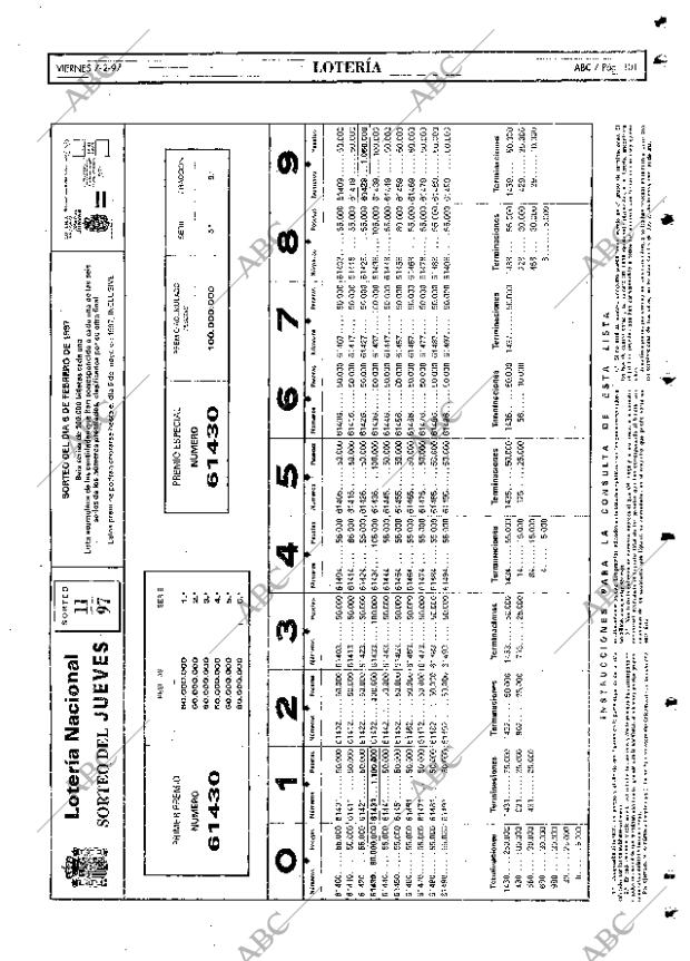 ABC MADRID 07-02-1997 página 101