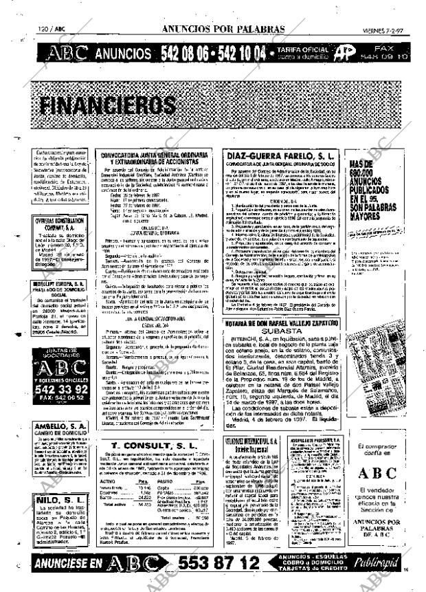 ABC MADRID 07-02-1997 página 120