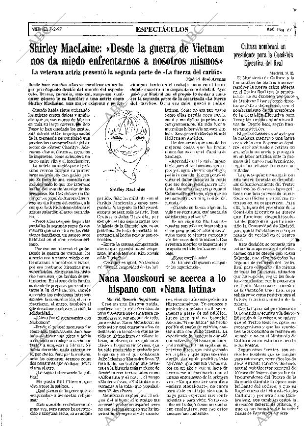 ABC MADRID 07-02-1997 página 87