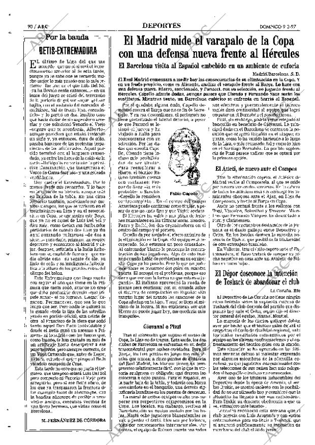 ABC SEVILLA 09-02-1997 página 90