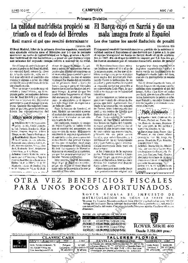 ABC SEVILLA 10-02-1997 página 63