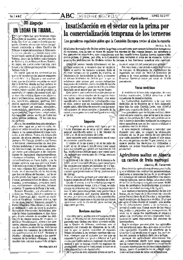 ABC SEVILLA 10-02-1997 página 96