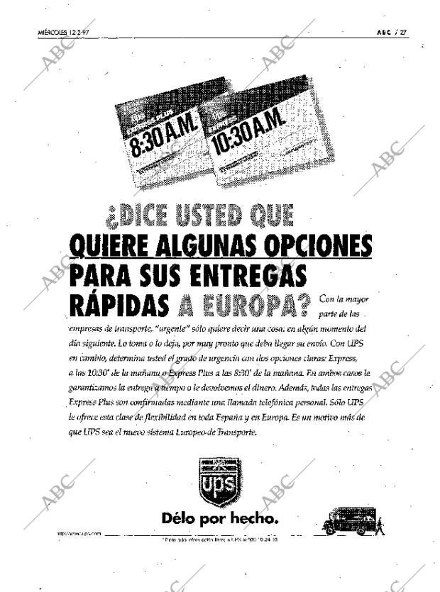 ABC MADRID 12-02-1997 página 27