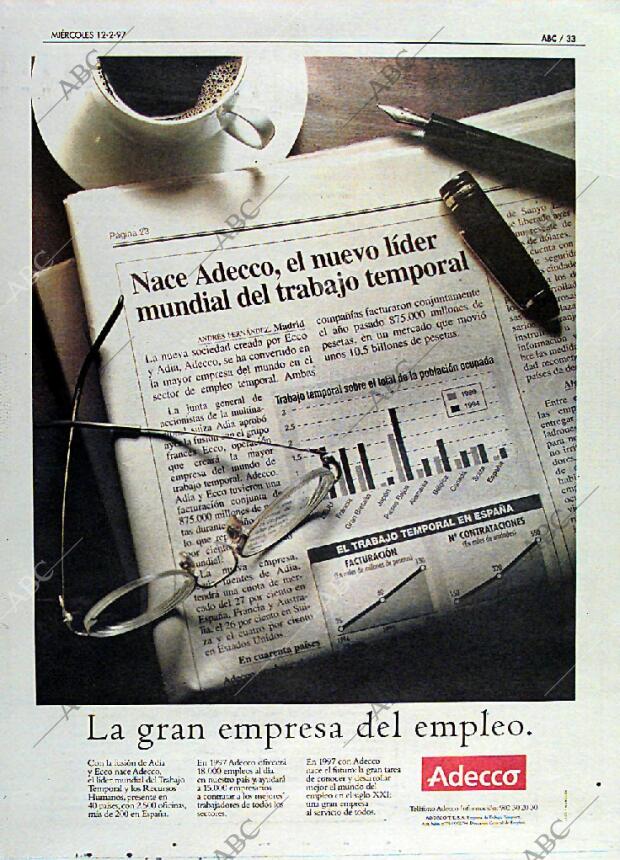 ABC MADRID 12-02-1997 página 33