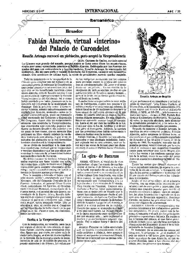 ABC MADRID 12-02-1997 página 35