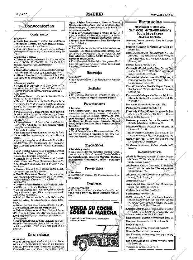 ABC MADRID 12-02-1997 página 58