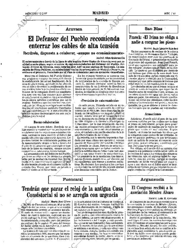 ABC MADRID 12-02-1997 página 61