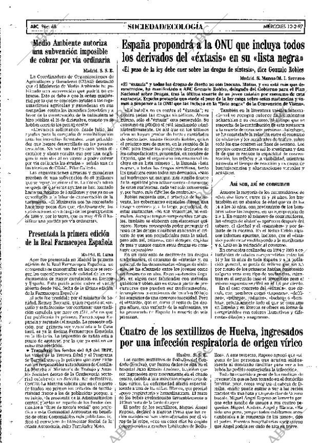 ABC MADRID 12-02-1997 página 68