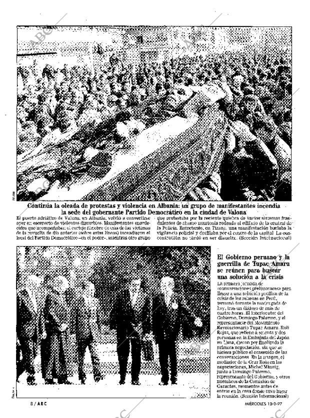 ABC MADRID 12-02-1997 página 8