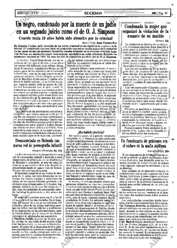 ABC MADRID 12-02-1997 página 81