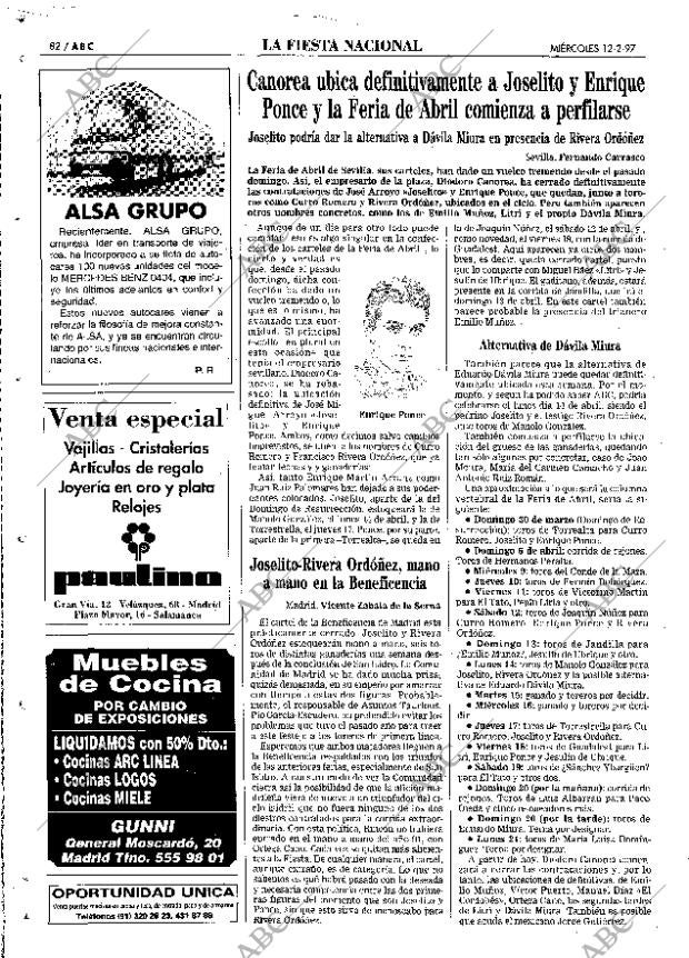 ABC MADRID 12-02-1997 página 82