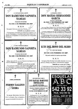 ABC MADRID 12-02-1997 página 92