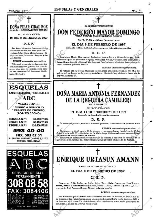 ABC MADRID 12-02-1997 página 93