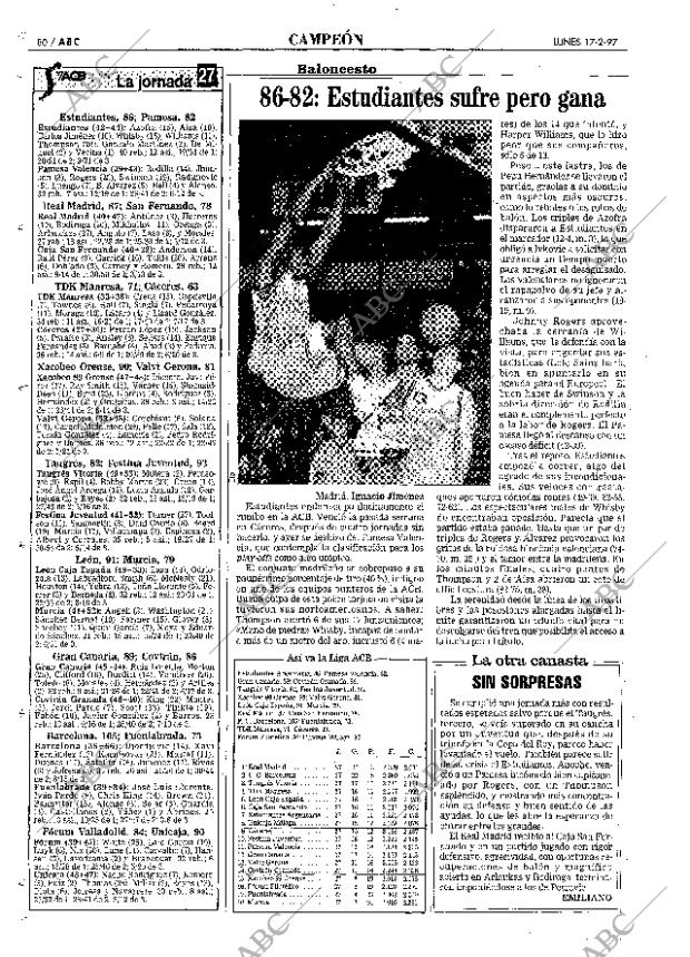 ABC MADRID 17-02-1997 página 80