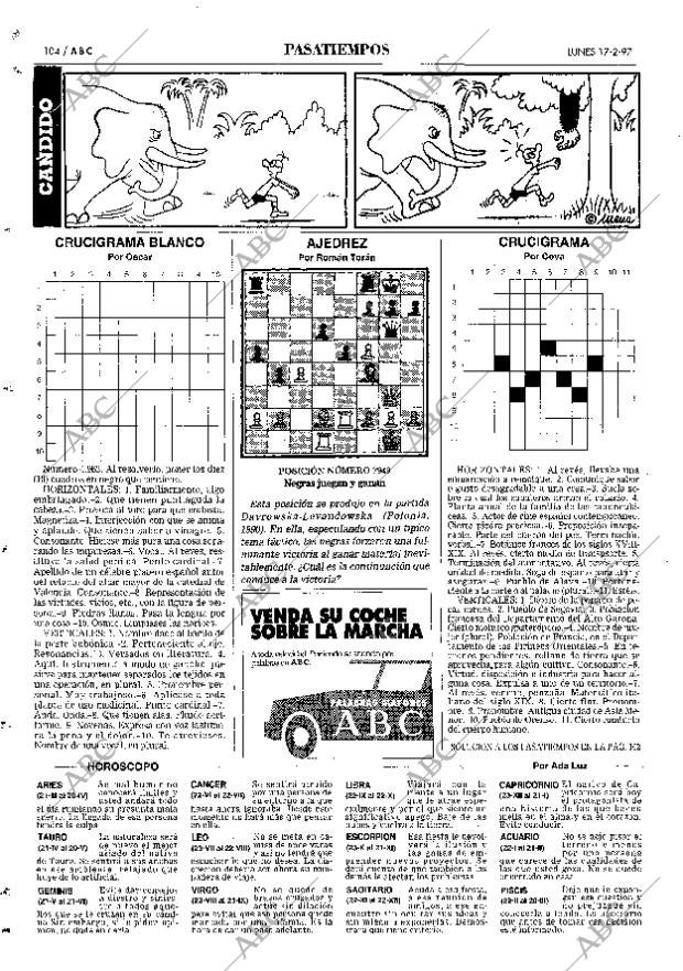 ABC SEVILLA 17-02-1997 página 104