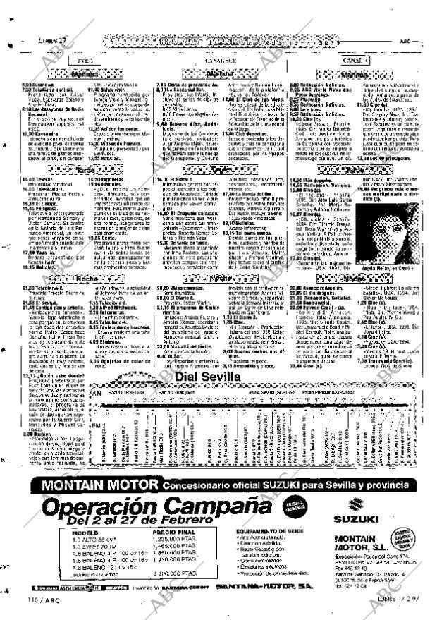 ABC SEVILLA 17-02-1997 página 110