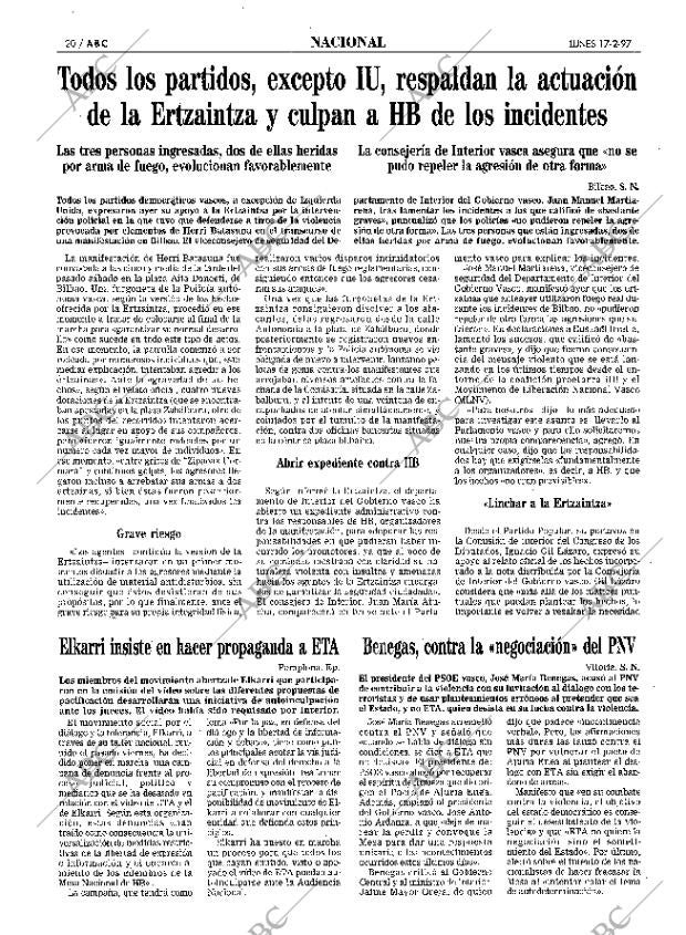 ABC SEVILLA 17-02-1997 página 20