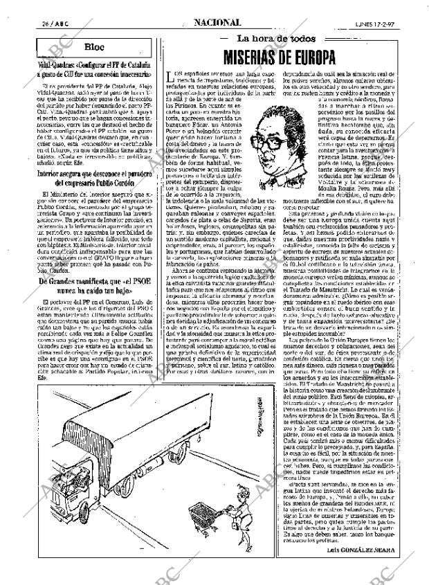 ABC SEVILLA 17-02-1997 página 26