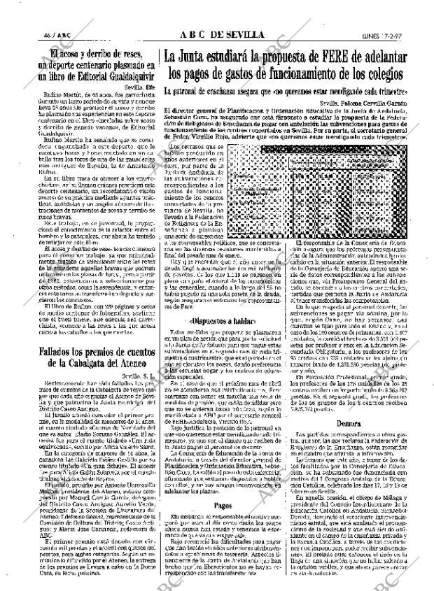 ABC SEVILLA 17-02-1997 página 46