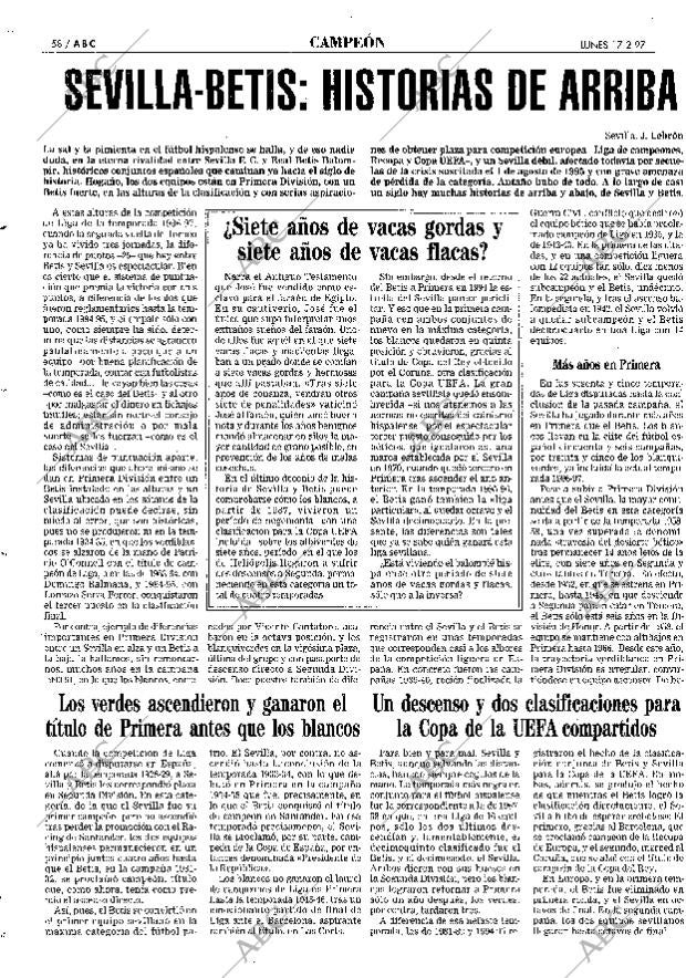 ABC SEVILLA 17-02-1997 página 58