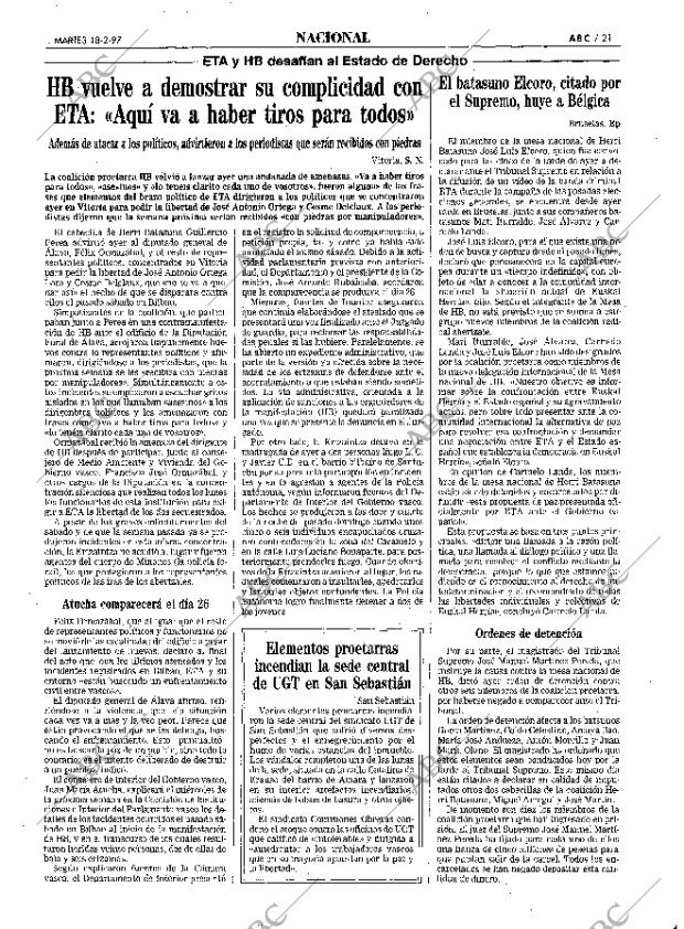 ABC SEVILLA 18-02-1997 página 21