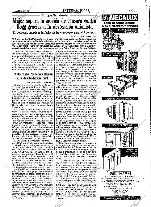 ABC SEVILLA 18-02-1997 página 31