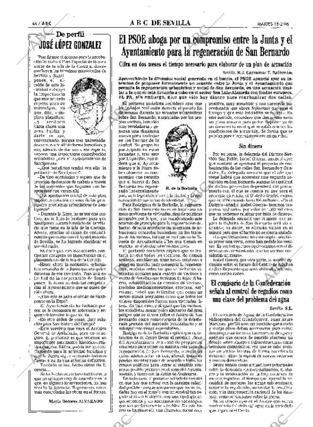 ABC SEVILLA 18-02-1997 página 44