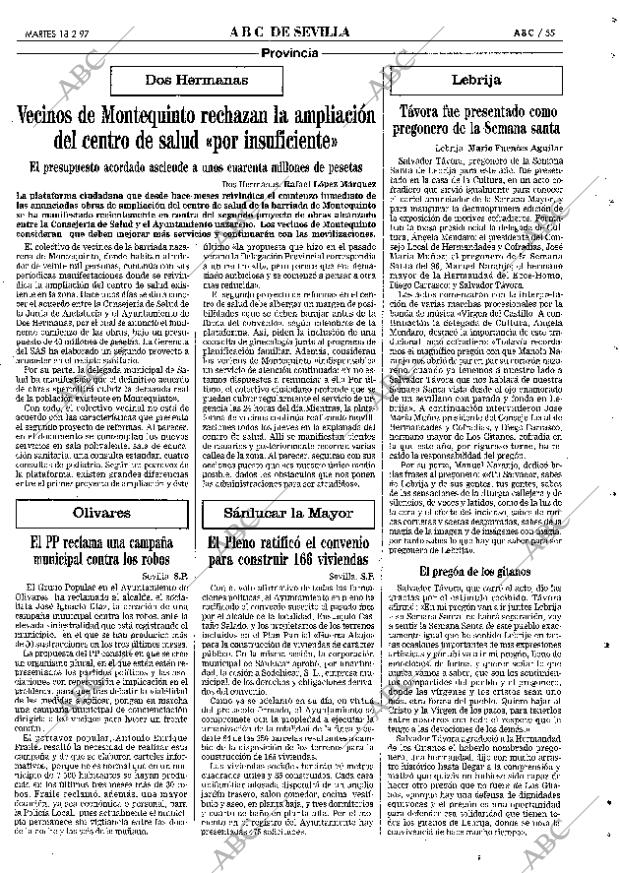 ABC SEVILLA 18-02-1997 página 55