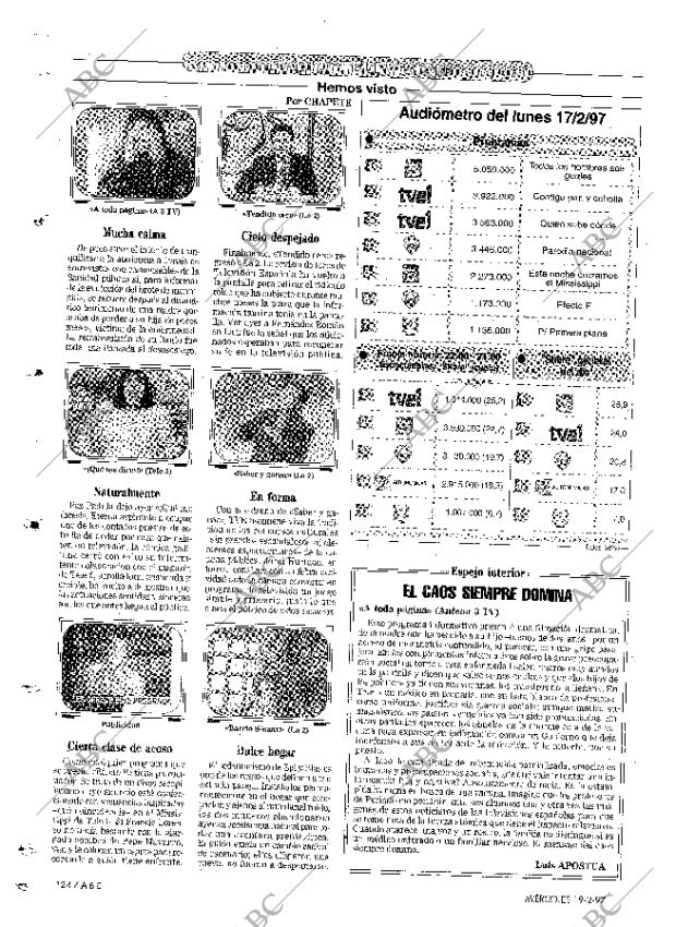 ABC MADRID 19-02-1997 página 124