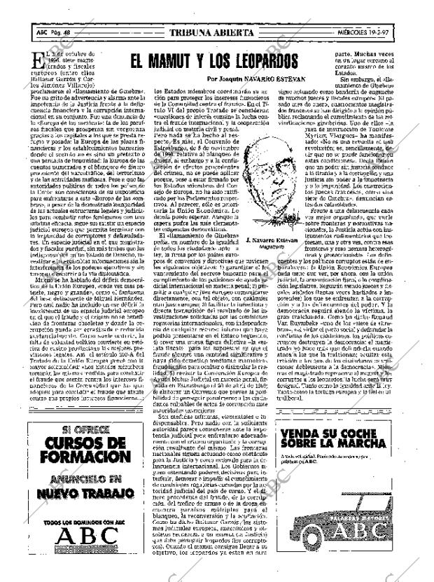 ABC MADRID 19-02-1997 página 48