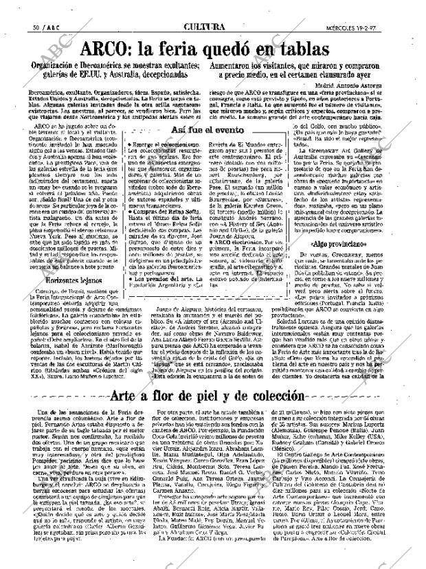 ABC MADRID 19-02-1997 página 50
