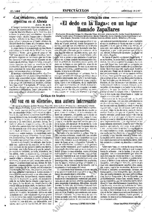 ABC MADRID 19-02-1997 página 82