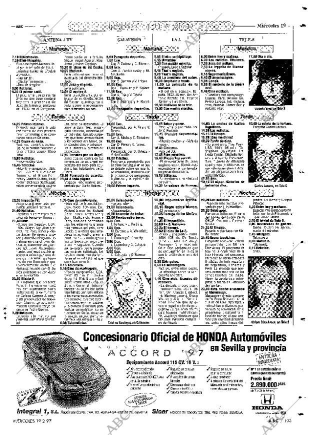 ABC SEVILLA 19-02-1997 página 103