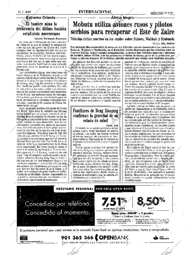 ABC SEVILLA 19-02-1997 página 32