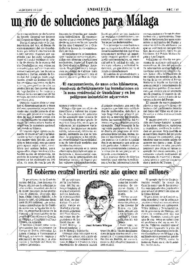 ABC SEVILLA 19-02-1997 página 41