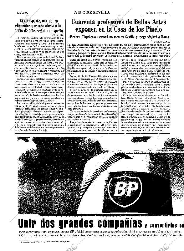 ABC SEVILLA 19-02-1997 página 52
